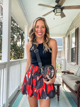 Load image into Gallery viewer, Red and Black Smocked Shorts - TwoTwentyTwo Market