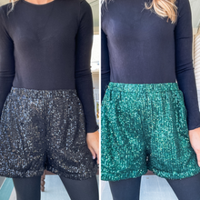 Load image into Gallery viewer, Shimmer Sequin Shorts - TwoTwentyTwo Market