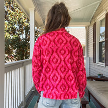 Load image into Gallery viewer, Pink Aztec Corduroy Jacket - TwoTwentyTwo Market