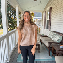 Load image into Gallery viewer, Rose Gold Metallic Short Sleeve Sweater