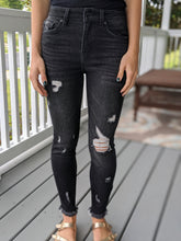 Load image into Gallery viewer, Smokey Distressed Denim - TwoTwentyTwo Market