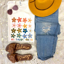 Load image into Gallery viewer, Oh Happy Daisy Tee - TwoTwentyTwo Market