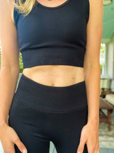 Load image into Gallery viewer, Seamless Hybrid Ribbed Sports Bra - TwoTwentyTwo Market