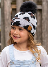Load image into Gallery viewer, Kids Winter Beanie with Pom-Pom - TwoTwentyTwo Market