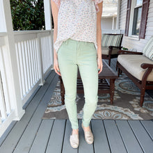 Load image into Gallery viewer, Sage Colored Hyper Stretch Skinny Pants - TwoTwentyTwo Market