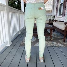 Load image into Gallery viewer, Sage Colored Hyper Stretch Skinny Pants - TwoTwentyTwo Market