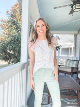 Load image into Gallery viewer, Sage Colored Hyper Stretch Skinny Pants - TwoTwentyTwo Market