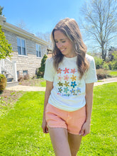 Load image into Gallery viewer, Tulip Hem Denim Shorts- Mango - TwoTwentyTwo Market