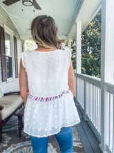 Load image into Gallery viewer, Summer Tassel & Dot Tank - TwoTwentyTwo Market