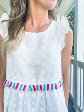 Load image into Gallery viewer, Summer Tassel & Dot Tank - TwoTwentyTwo Market