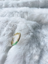 Load image into Gallery viewer, Pave CZ Enamel Ring - TwoTwentyTwo Market
