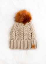 Load image into Gallery viewer, Winter Beanie with Pom-Pom - TwoTwentyTwo Market
