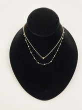 Load image into Gallery viewer, Gold Teal Jewel Necklace - TwoTwentyTwo Market
