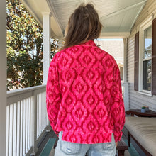 Load image into Gallery viewer, Pink Aztec Corduroy Jacket
