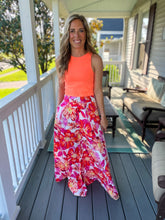 Load image into Gallery viewer, Summer Floral Print Wide Leg Pants
