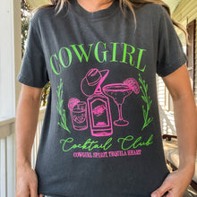 Load image into Gallery viewer, Cowgirl Cocktail Club Tee
