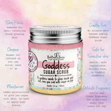 Load image into Gallery viewer, Goddess Sugar Scrub, Body Scrub Mini | Stocking Stuffer
