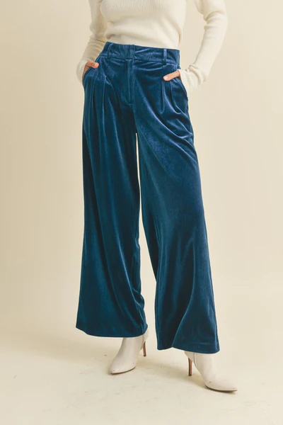 HUECLOSET TOM WIDE COTTON PANTS (5 colors） BTR290 BOSS - Wide-leg trousers in a cotton blend - Yellow