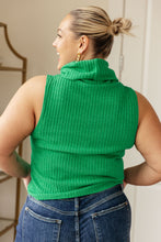 Load image into Gallery viewer, Before You Go Sleeveless Turtleneck Sweater