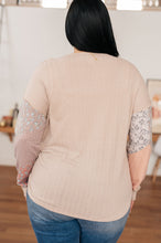 Load image into Gallery viewer, Leap Higher Mixed Print Henley