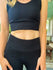 Seamless Hybrid Ribbed Sports Bra
